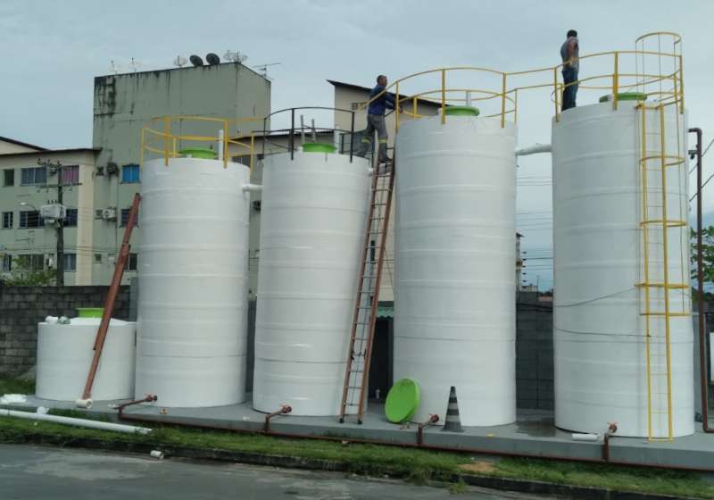 estação de tratamento de esgoto